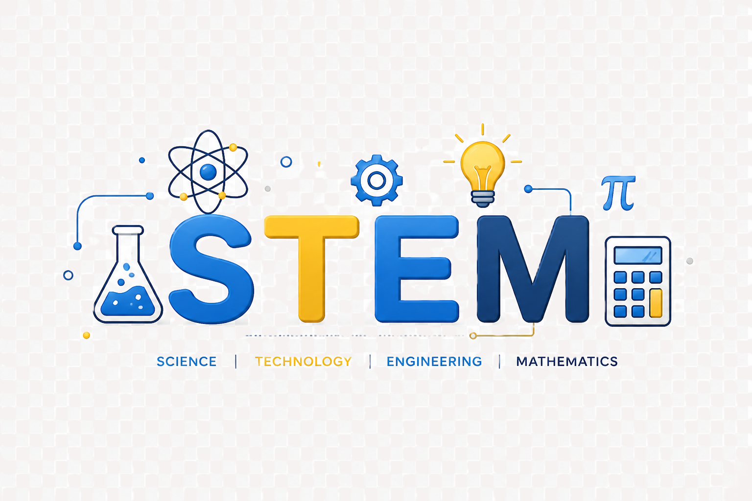 STEM and robotics learning graphic